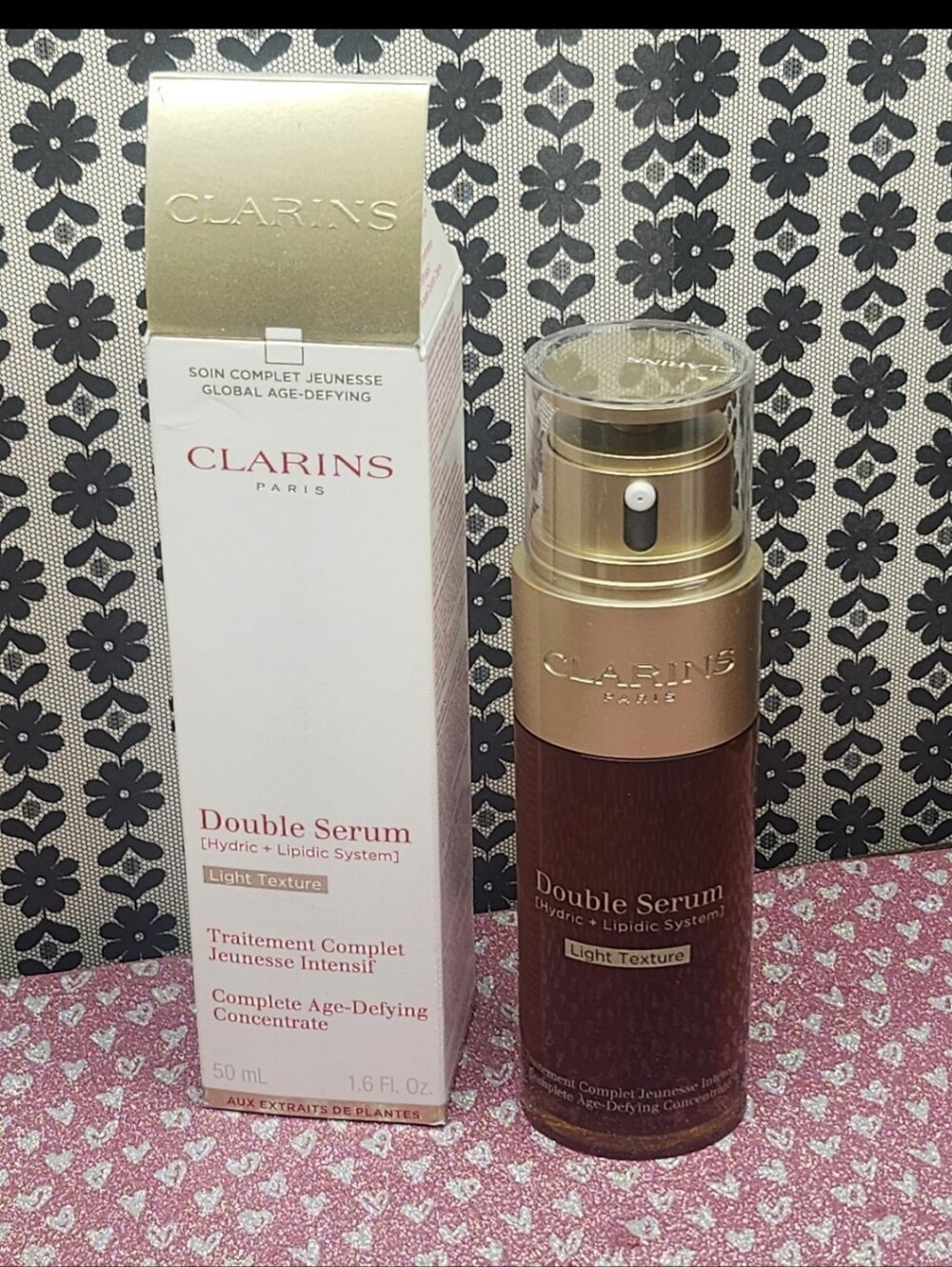 Clarins -Double Serum - Light Texture 1.6 oz. - New in Box